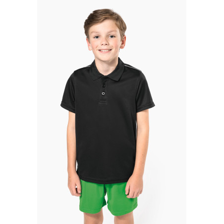 Polo manches courtes enfant Personnalisable | BCM Goodies - 4