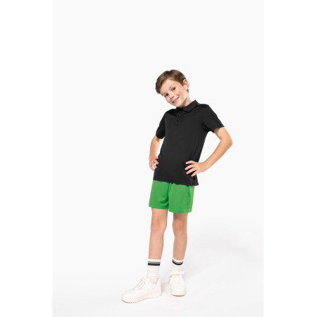 Polo manches courtes enfant Personnalisable | BCM Goodies - 3
