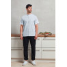 Veste chef cuisinier manches courtes Personnalisable | BCM Goodies - 2