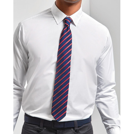 Cravate rayée Sport Personnalisable | BCM Goodies - 1
