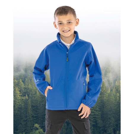 Veste softshell recyclée 2 couches enfant Personnalisable | BCM Goodies - 1