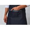 Tablier Denim à bavette Domain Personnalisable | BCM Goodies - 3