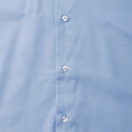 Chemise oxford cintrée manches courtes homme Personnalisable | BCM Goodies - 3
