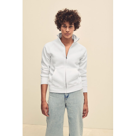 Veste femme molleton zippée Premium (62-116-0) Personnalisable | BCM Goodies - 1