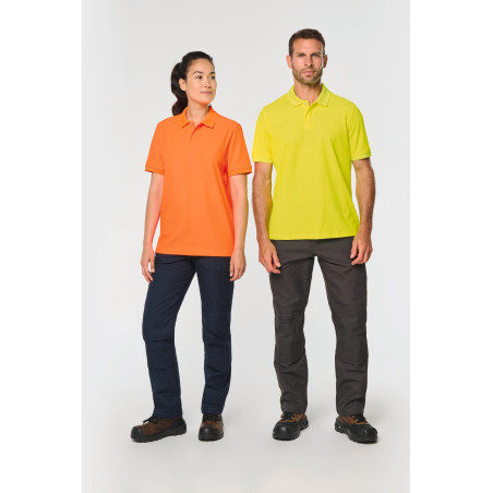 Polo unisexe écoresponsable coton/polyester Personnalisable | BCM Goodies - 4
