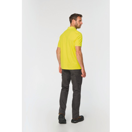 Polo unisexe écoresponsable coton/polyester Personnalisable | BCM Goodies - 2