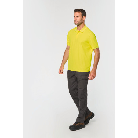 Polo unisexe écoresponsable coton/polyester Personnalisable | BCM Goodies - 3