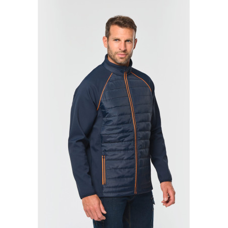 Veste Day To Day bi-matière unisexe Personnalisable | BCM Goodies - 1