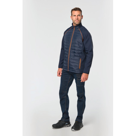 Veste Day To Day bi-matière unisexe Personnalisable | BCM Goodies - 3