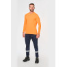 Pantalon cargo unisexe avec bas élastiqué et bande réfléchissante Personnalisable | BCM Goodies - 3