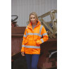 Veste haute visibilité Management femme Personnalisable | BCM Goodies - 2
