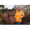 Veste haute visibilité Management femme Personnalisable | BCM Goodies - 3