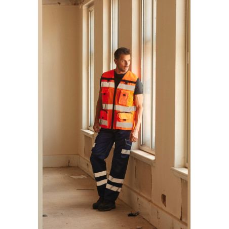Gilet haute visibilité rip stop Personnalisable | BCM Goodies - 4