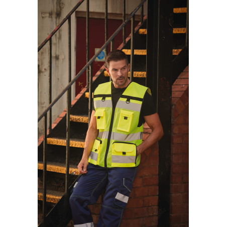 Gilet haute visibilité rip stop Personnalisable | BCM Goodies - 1