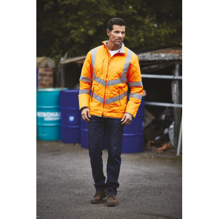 Veste haute visibilité Kensington Personnalisable | BCM Goodies - 3