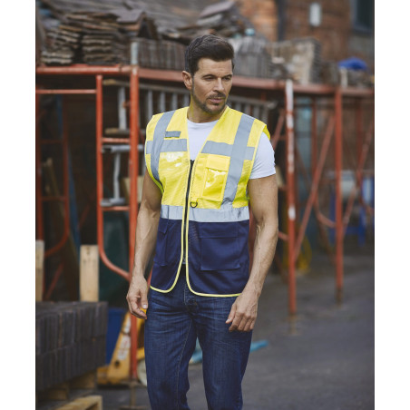 Gilet haute visibilité Top Cool Management Personnalisable | BCM Goodies - 4