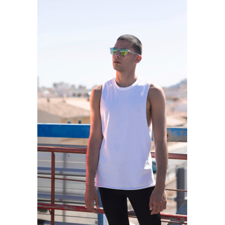 Débardeur évasé homme Personnalisable | BCM Goodies - 1