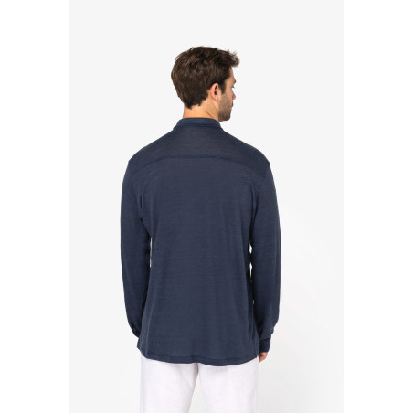 Chemise en lin homme Personnalisable | BCM Goodies - 3