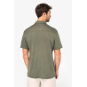 Chemise à manches courtes en lin homme Personnalisable | BCM Goodies - 2