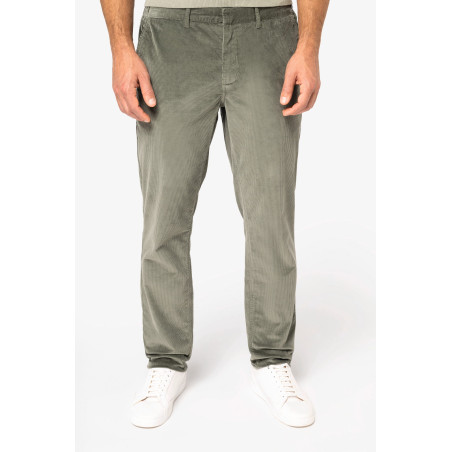 Pantalon écoresponsable en velours côtelé homme Personnalisable | BCM Goodies - 4