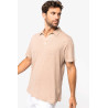 Polo en lin homme Personnalisable | BCM Goodies - 4