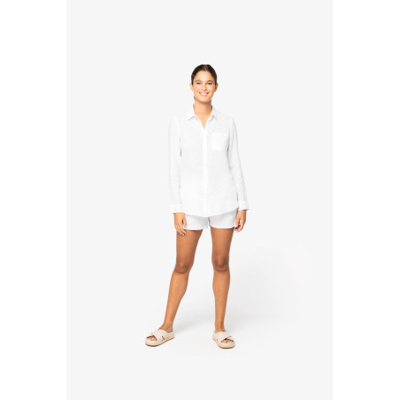 Chemise en lin femme Personnalisable | BCM Goodies - 1