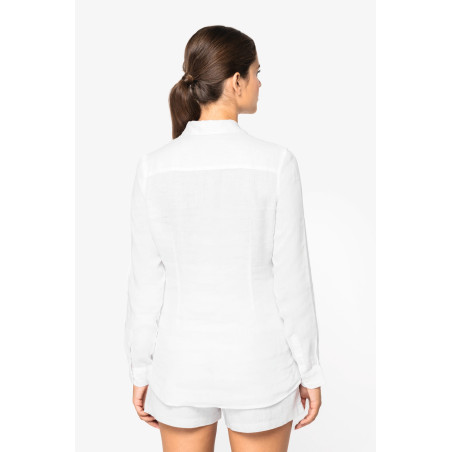 Chemise en lin femme Personnalisable | BCM Goodies - 2