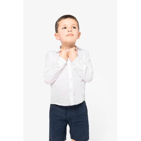 Chemise en lin enfant Personnalisable | BCM Goodies - 4