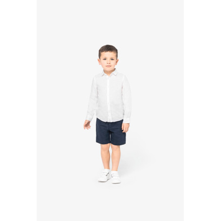 Chemise en lin enfant Personnalisable | BCM Goodies - 1