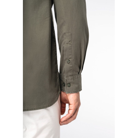 Chemise écoresponsable en lyocell homme Personnalisable | BCM Goodies - 3