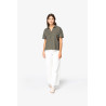 Chemise écoresponsable oversize en lyocell femme Personnalisable | BCM Goodies - 1