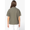 Chemise écoresponsable oversize en lyocell femme Personnalisable | BCM Goodies - 2