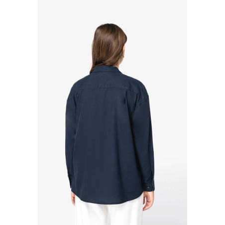 Chemise écoresponsable en lyocell femme Personnalisable | BCM Goodies - 2