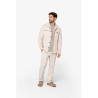 Surchemise délavée en lin homme Personnalisable | BCM Goodies - 1