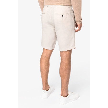 Bermuda en lin homme Personnalisable | BCM Goodies - 2