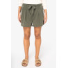 Short écoresponsable délavé en lyocell femme Personnalisable | BCM Goodies - 4