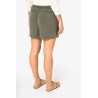 Short écoresponsable délavé en lyocell femme Personnalisable | BCM Goodies - 3