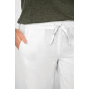 Pantalon délavé en lin femme Personnalisable | BCM Goodies - 3