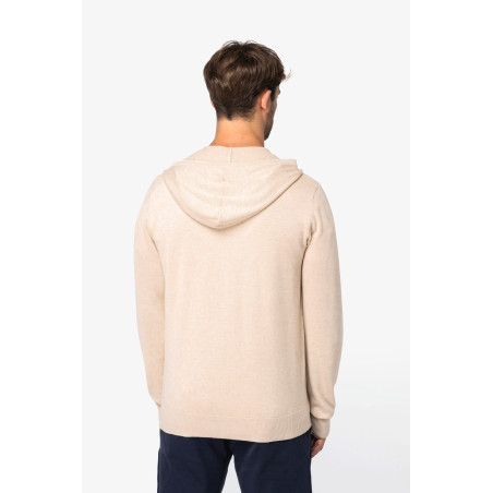 Pull écoresponsable à capuche en lyocell homme Personnalisable | BCM Goodies - 3