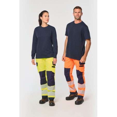 Pantalon de sécurité recyclé multipoches unisexe Personnalisable | BCM Goodies - 4