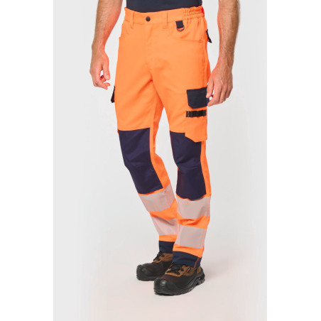 Pantalon de sécurité recyclé multipoches unisexe Personnalisable | BCM Goodies - 1