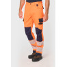Pantalon de sécurité recyclé multipoches unisexe Personnalisable | BCM Goodies - 1
