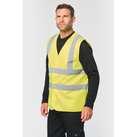Gilet adulte haute visibilité unisexe Personnalisable | BCM Goodies - 1