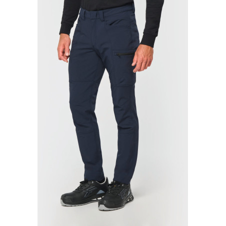 Pantalon recyclé stretch homme Personnalisable | BCM Goodies - 1