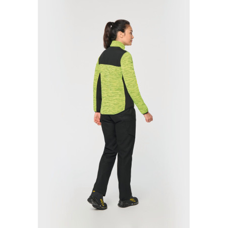 Veste recyclée en polytricot femme Personnalisable | BCM Goodies - 1