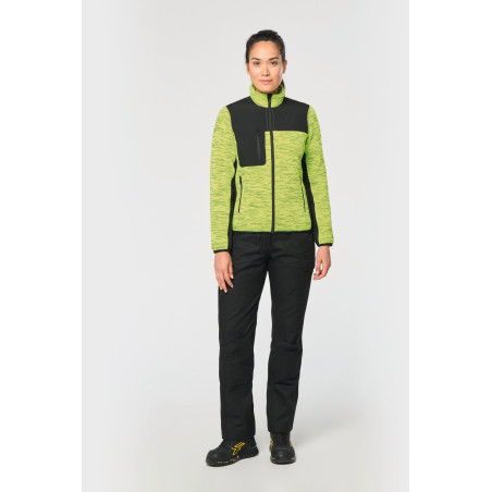 Veste recyclée en polytricot femme Personnalisable | BCM Goodies - 2