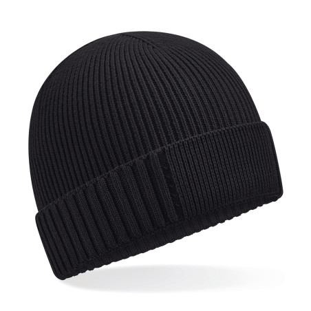 Bonnet en coton biologique avec patch technique Personnalisable | BCM Goodies - 4