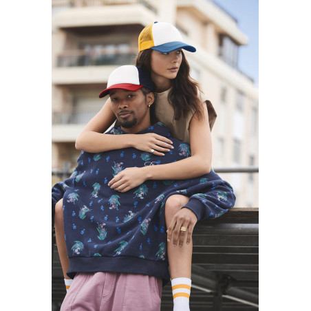 Casquette trucker 5 panneaux multicolor Personnalisable | BCM Goodies - 2
