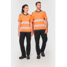 T-shirt de sécurité recyclé manches courtes unisexe Personnalisable | BCM Goodies - 4