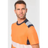 T-shirt de sécurité recyclé manches courtes unisexe Personnalisable | BCM Goodies - 3